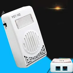 2PCS 95dB Extra-Loud Telephone Ringer Phone Ring Amplifier Ringing Help Strobe Light Bell Sound Landline Ringer Sound Ringtones image 4