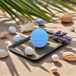 Nikson Bath Bomb - Lavender, mango, Ocean breeze, Bubble gum & Mint (set of 5-70gm each) image 2