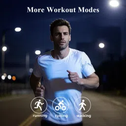 BJ01 Smart Ring - Sleep & Fitness Tracker - Women's Tracker - IP68 Waterproof - Up to 5-7 Days of Battery Life (Black,size12) image 2