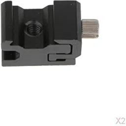 2x Mini Hot Shoe Camera Flash Stand Adapter with 1/4"-20 Tripod Screw Bracket|Other Tripods & Supports| Other Tripods & Supports image 1
