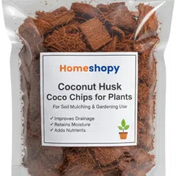 Homeshopy Fine Cocochips or Fine Cocont Husk 1kg Best for Soil Mulching, Orchid Mix, Succulent and Bonsai Mix image 3