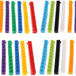 400x Early Education Baby Gifts Math Link Cubes Math-Toys & Hobbies - Educational - Mathematics-400x Cubes image 2