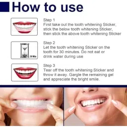 Wrixty Teeth Whitening Strips for Sensitive Teeth – Enamel-Safe White Strips with 30-Minute Fast Action – 7-Day Kit to Remove Coffee, Wine & Smoke Stains – Gentle & Effective Tooth Whitener image 1