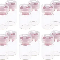 ecomistiq BNF®3x20pcs Empty Sterile Glass Sealed Serum Vials Liquid Containers 5ml Pink|Health & Beauty | Makeup | Makeup Tools & Accessories | Other Makeup Tools & Accs image 2