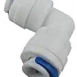 Water Purifier Elbow Connector Push-Fit 1/4" x 1/4" RO Elbow Connector L-Shape for Water Purifiers, Filters, Water Dispensers, Quick Fit 90-Degree Joint for RO Pipe Tubing (Pack of 200) image 1