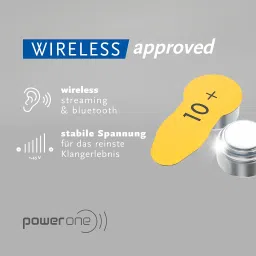 Power One Size 10 Zinc Air Hearing Aid Batteries (60 batteries) image 4