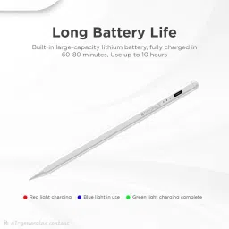 Universal Sketch Pencil, Digital Stylus with Type-C Charging, Replaceable Nib, Strong Magnetic Hold, Compatible with iOS, Android and Windows OS image 2