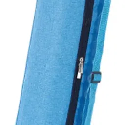 FABLOFT Yoga Mat Bag Zipper Pouch Multifunctional Gym Bag for Office Travel Training Blue image 3