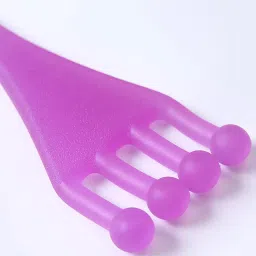 MYADDICTION Toe Training Band Portable Resistance Toe Strengthener for Yoga Gym Exercise Purple image 3