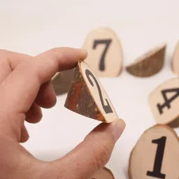 STYLEHEAVEN Wooden Table Numbers Sign Wedding Party Restaurants Board For Party Decor S image 4