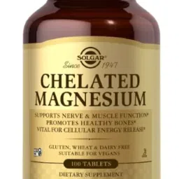 Solgar Chelated Magnesium Tablets 250 AD image 3