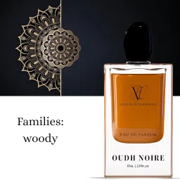 House of Valencia™ Oudh Noire – 65ml Long-Lasting Perfume for Men and Women | Rich Oriental Fragrance with Deep Agarwood, Amberwood & Sandalwood Notes for Timeless Elegance image 1