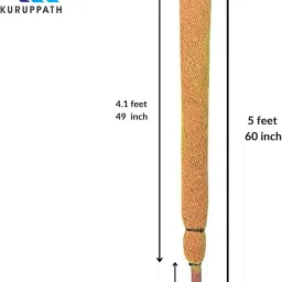KURUPPATH GROUP Coir Moss Stick/Coco Pole for Climbing Indoor Plants (Pack of 8) (5 Feet) image 1