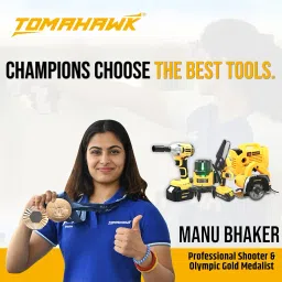 Tomahawk TAL-6500 12V Cordless Drill Driver | 10mm Keyless Chuck, 24Nm Torque, 18+1 Settings, 1.5Ah Battery, Built-In Spirit Level, LED Light, Compact & Lightweight for DIY and Home Use image 5