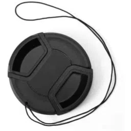 67MM Snap-On Front Lens Cap/Cover For Can On, Nik On, Sony, Pentax All DSLR Lenses,Black image 1