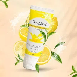 Lemon Brightening Face Wash | Enriched with Lemon Extract, Glycerin & Betaine | Refreshing Daily Cleanser for Radiant, Clear, and Healthy Skin | 120 ml image 2