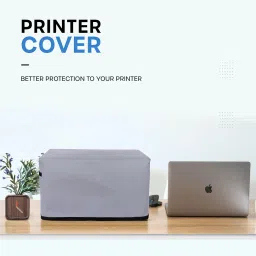 Crasome Dust & Water Proof Printer Cover for Brother Ink Tank DCP-T535DW / DCP-T530DW / DCP-T436W / DCP-T430W (Grey) image 1