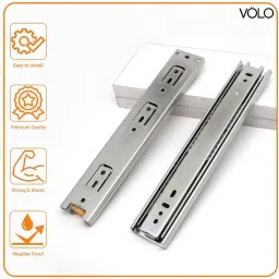 Mild Steel Heavy Duty Telescopic Slide – Durable Drawer Channel for Smooth and Stable Drawer Movement (36 inch) image 2