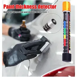 Car Paint Tester, Magnetic Coating Thickness Gauge for Automotive, Portable Paint Thickness Measurement Tool with Color-Coded Assessment, Manual Operation for Vehicle Inspection image 5