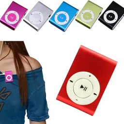 Drumstone 𝟏𝟓 𝐘𝐄𝐀𝐑𝐒 𝐖𝐀𝐑𝐑𝐀𝐍𝐓𝐘 Portable Handy Metal MiniMP3 Music Player, Lossless SoundBack Clip MP3Expandable Storage ??? Card not included image 4