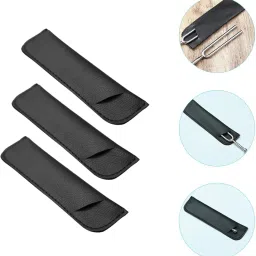 Sleeves for Tuning Forks 3pcs Set Tuning Fork Pouch Case Padded Tuning Fork Pouches Tuning Fork Guards Tuning Fork Storage Bags Safe Covers image 1