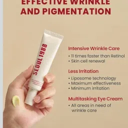 SEOUL 1988 Eye Cream Korea imported | Retinal Liposome 4% + Fermented Bean | Wrinkle Repair, Brightening & Firming Eye Cream | Anti-Aging with Bakuchiol, Vitamin C, E & Peptides | 30ml / 1.01 fl.oz image 2