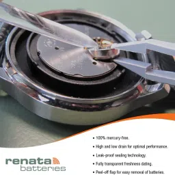 Renata 371 Watch Battery - Strip of 5 Batteries image 5
