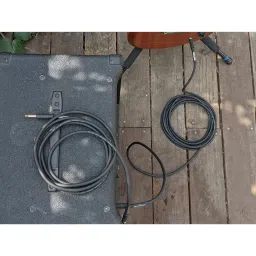 Pig Hog Tour Grade 18.5 ft Instrument Cable 1/4 Inch to 1/4 Inch Straight Connectors - PH186-2 Units image 2