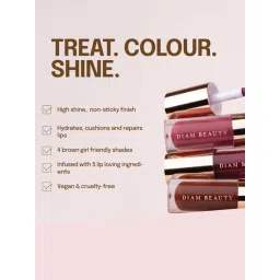 Diam Beauty Love Potion Lip Oil, Lip Gloss for Women - Long Lasting, Natural Organic Lip Makeup, Unique Lip Gloss Formula - Rose (5ml) (Rose) image 5