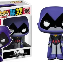 Funko Pop TV Teen Titans Go Raven Action Figure, Multi Color image 1