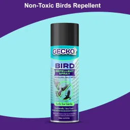 Gecko Bird Repellent Spray For Home And Office | Pigeon Repellent Spray | Bird Control Spray| Non-Toxic Spray| Safe for Birds | No Killing Only Repel - Easy to Spray - Pack of 1 (200 ML) image 1