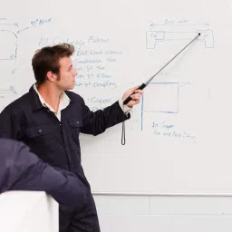 Teachers Pointer Stick, Telescopic Teaching Pointer, Retractable Classroom Whiteboard Pointer Extendable for Teachers, Guides, Coach with A Lanyard & Felt Head, Extends to 39.4' image 4