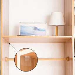 RIOMTRIC Pack of 10 L-Shaped Shelf Support Peg,Self Adhesive Bracket,Partition Pin for Furniture Kitchen Cabinet Book Shelves Closet Brackets Clapboard Layer image 4