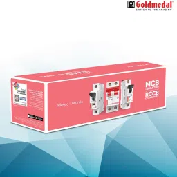 Goldmedal Allessio 2M 40A Isolator Double Pole-Grey image 2