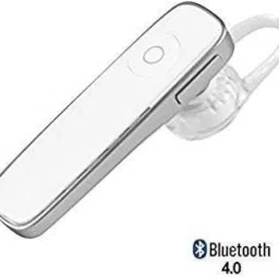 Wireless Bluetooth For Nokia 150 Single Ear One Ear truly Ultra stylish wireless mic buttons K1 Gaming Headphone Talk time long standby Hi-Fi sound calling Long Battery Life - (White, STL.C) image 2