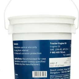 Bosch_Pack of litre_7.5_TEO - CF4 15W 40_Applicable for Tractors image 1