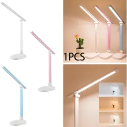 FABLOFT LED Desk Lamp 3 Lighting Modes Desk Light for Home Office Crafts Living Room White image 4