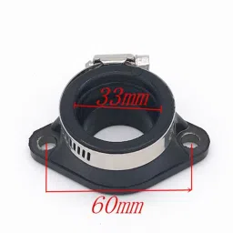 TRENDYNEST Universal Carb Intake Adapter Boot Flange for Pwk 28 30Mm Carburetor Utv ATV | Carburetors & Parts | Air Intake & Fuel Delivery | Motorcycle Parts | Parts & Accessories Motors image 1