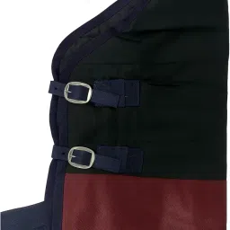 ZoOwill Horse Winter Waterproof Blanket | Rugs | Coat | Medium Weight Blankets (150-200 Grams of Fill) Fleece Fitted, & Adjustable Turnout Winter Jhool 70-inches, Without Neck Coller. image 1