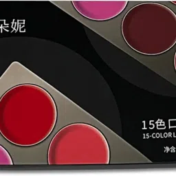 4X15 Colors Lipstick Cosmetic Palette For Girls Salon Artist Beginners | Makeup | Lips | Lip Gloss image 5
