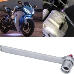 Aramox Brake Fluid Drain Wrench, 11mm Steel Brake Fluid Clutch Bleeder Wrench Brake System Bleeding Tool for Car Truck Motorcycle image 2