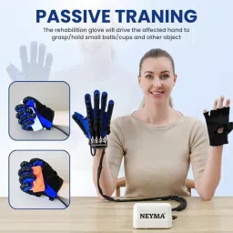 NEYMA Nobo A1 Hand Rehabilitation Robotic Gloves | Robotics Trainer Gloves |Stroke Recovery | Battery Model | 1 Year Warranty (L (Left)) image 3