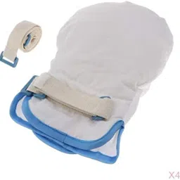 HEAVENGLOW 4x Control Mitts Restraint Hands Gloves Patient Breathable Soft Palm Padded image 3