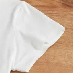 Unisex Organic Cotton T-Shirt – Sustainable, Soft, Breathablewhite 14-5 Years image 2