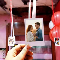 16 Customised Mini Photo Prints Personalized Gifts with Your Photos | Vintage Style | 300 GSM Glossy Paper | Multicolour 4 x 3 Inches, White, (Pack of 16) image 2