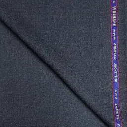 Raymond Ornello Wool Modi Jacket Fabric (1.2 Meters, Unstitched) (Midnight Blue Color) image 2