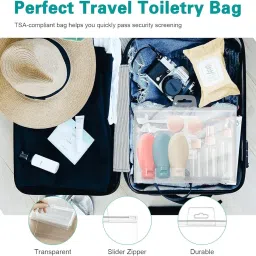 ALWAFLI 11 pcs Multicolor Silicone Bottles Set Travel Bottles for Filling Toiletries Refillable Cosmetic Container Kits Leak-Proof Portable Pump Bottle Suitable for Lotion, Shampoo, Skincare (11 pcs) image 5