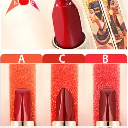 FABLOFT 6 Color Matte Lipstick High Pigment Smoothing Lip Stick Velvet Texture image 3