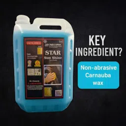 Tyre Shiner Polish 5L| Deep Black Gloss Finish for Tyres | Non-Greasy, UV Protection, Anti-Aging Formula | Cleans, Shines & Revives image 5