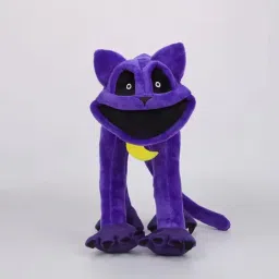 TechMax Solution Cute Purple Big Smile Dog Plush image 4